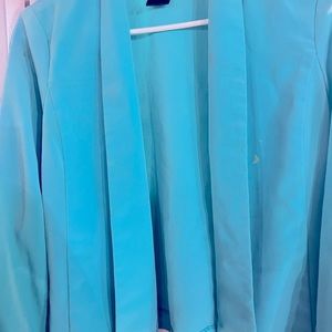 Kardashian blue blazer